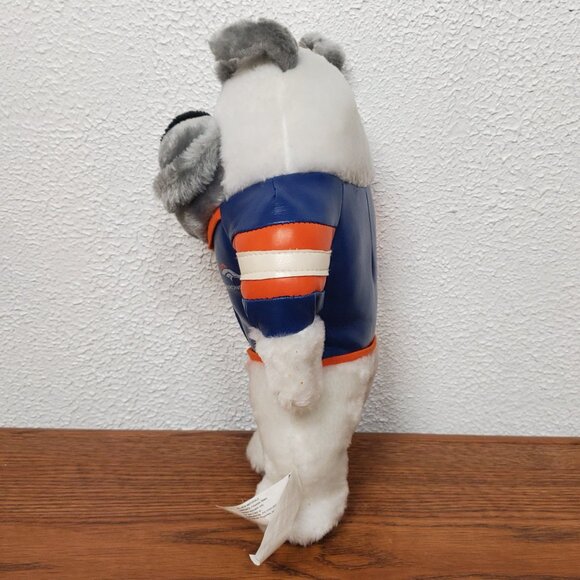 Vintage Plush 1998 NFL Denver Broncos Bulldog 11" Stuffed Animal - Picture 2 of 5